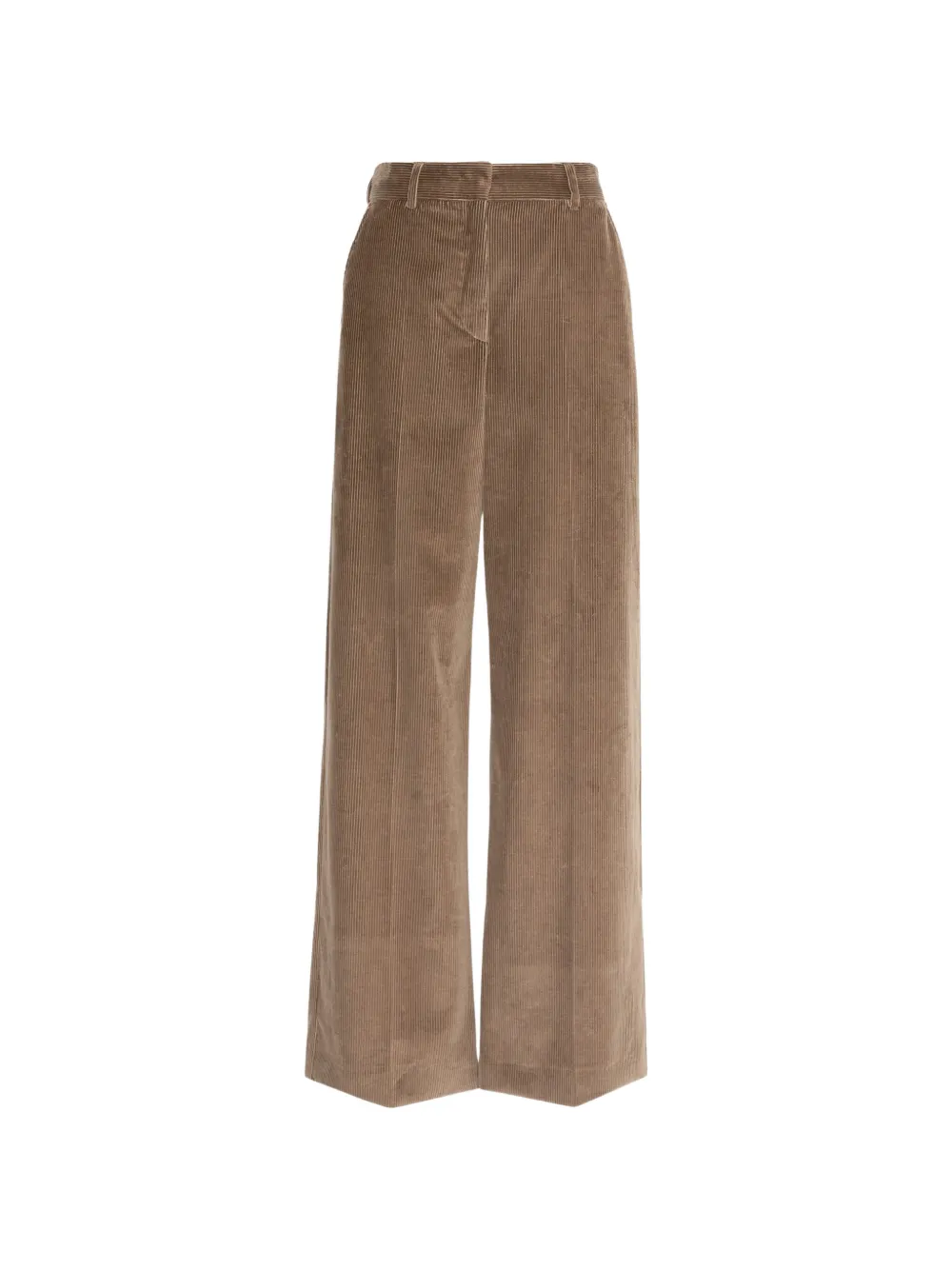 Weekend Max Mara Tania corduroy wide-leg trousers - Marrone