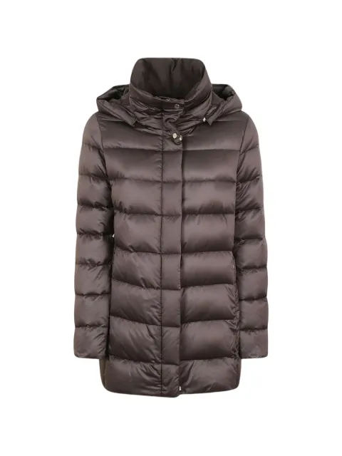 Moorer Delia-SE3 quilted hooded coat