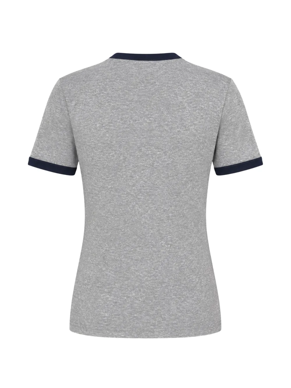 SAMSOE Sabond T-shirt met logoprint Grijs