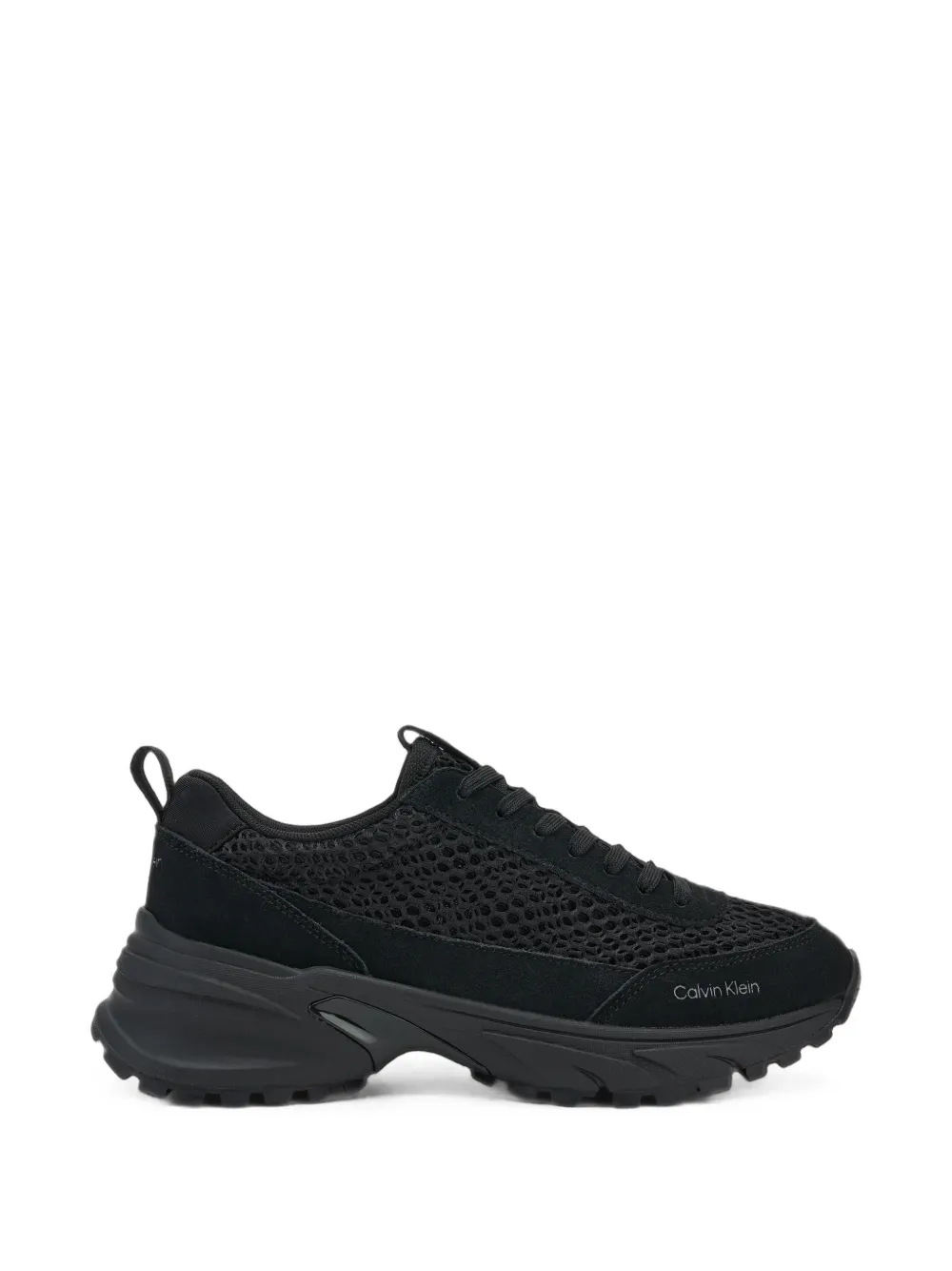 Calvin Klein mesh-panelled chunky sneakers - Schwarz