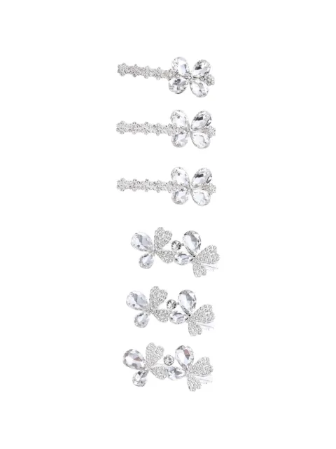 Mimi Tutu Crystal Whisper hair clips (set of three)