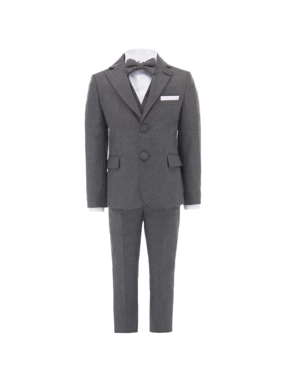 Moustache peak lapel tuxedo - Grigio