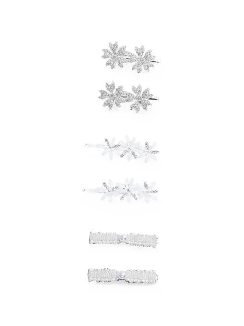 Mimi Tutu floral crystal-embellished hair clips