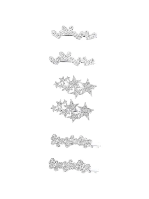 Mimi Tutu horquillas para el pelo con detalles de cristal y motivo de estrella