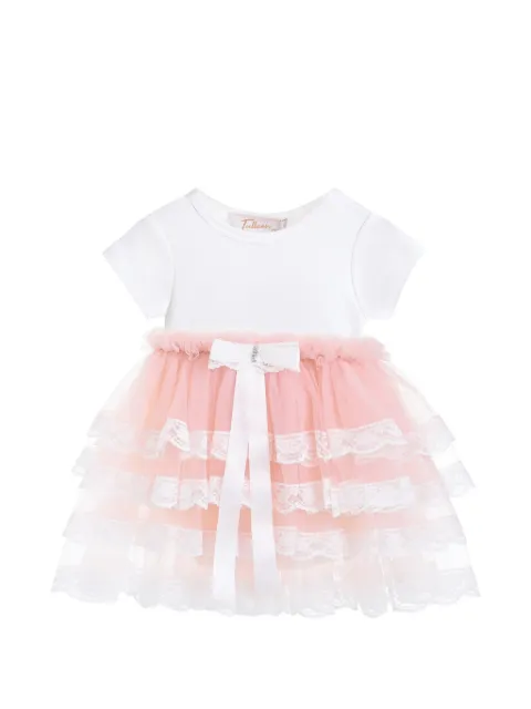 Tulleen Abito Briony in tulle con balze
