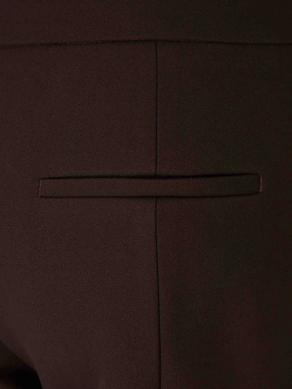 Peserico Flared pantalon Bruin