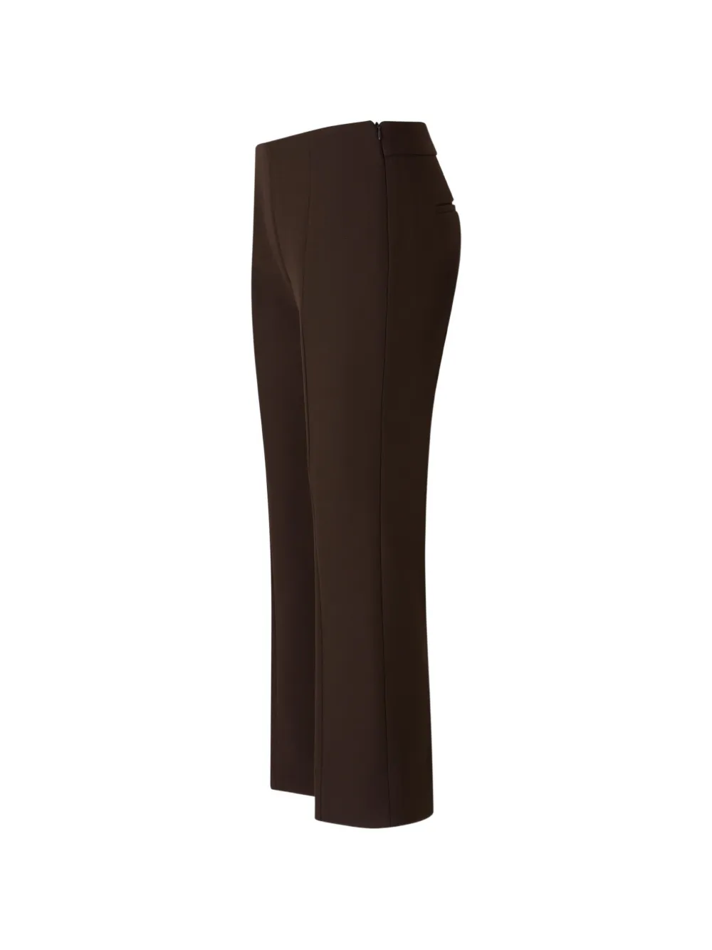 Peserico Flared pantalon Bruin