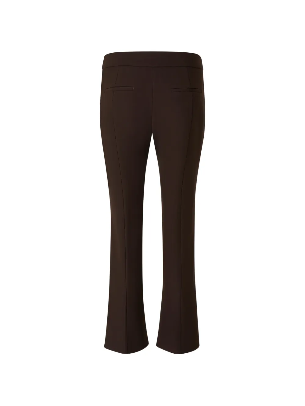 Peserico Flared pantalon Bruin