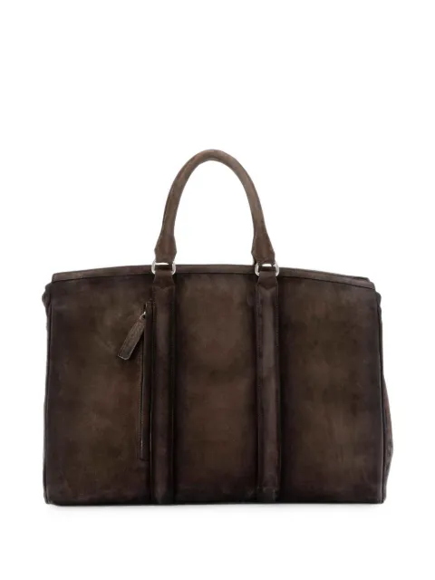 Officine Creative Quentin 009 suede duffle bag