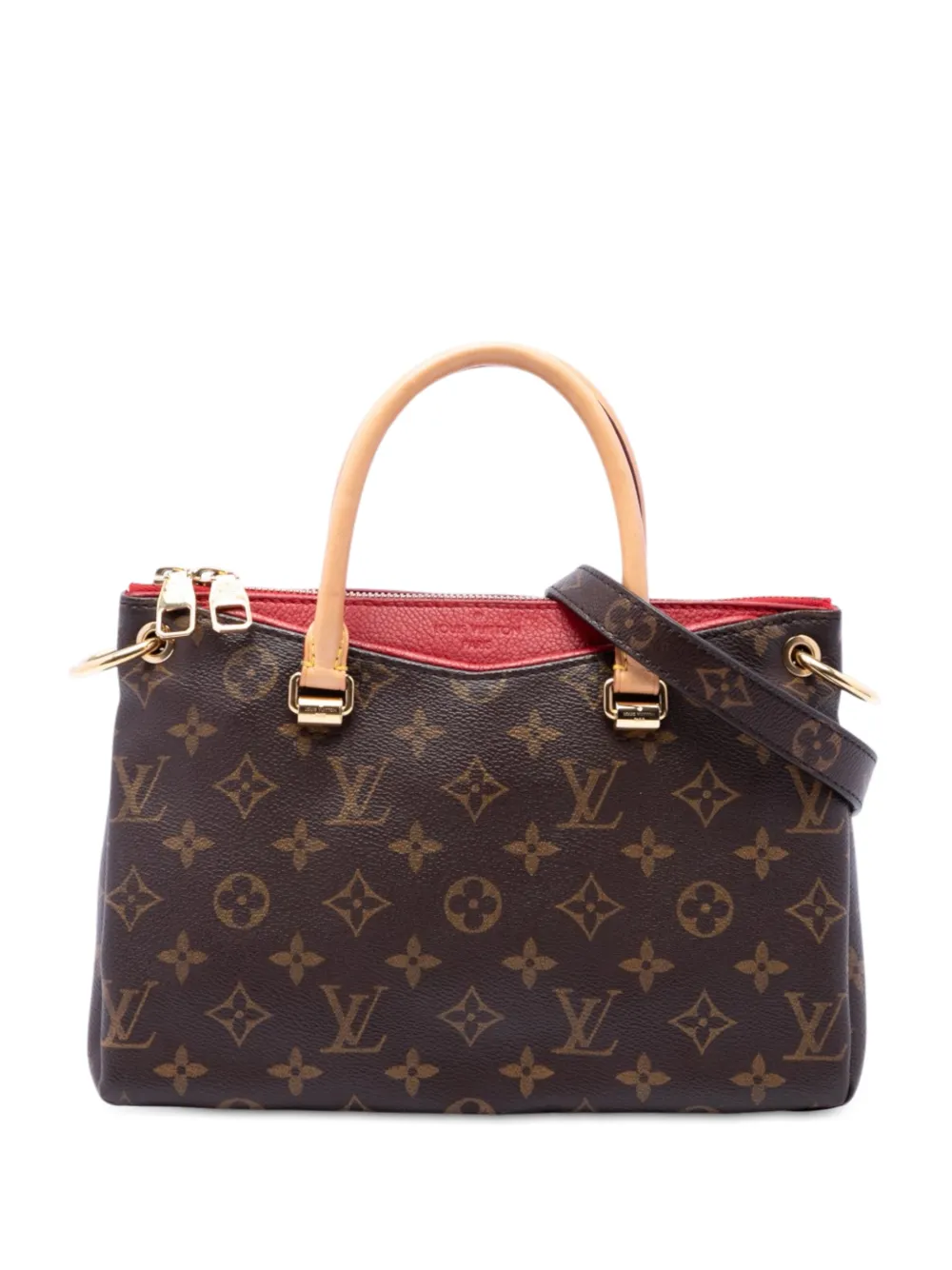 Louis Vuitton Pre-Owned 2015 Pallas BB Satchel-Tasche - Braun