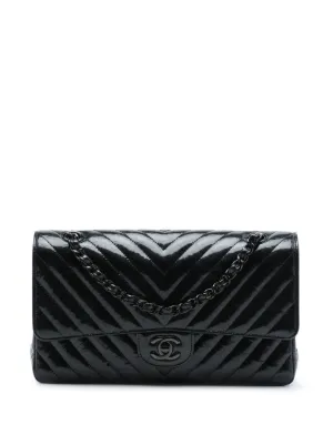 CHANEL Pre-Owned 2017 Iconic Novelty Keyboard Clutch Bag | Black