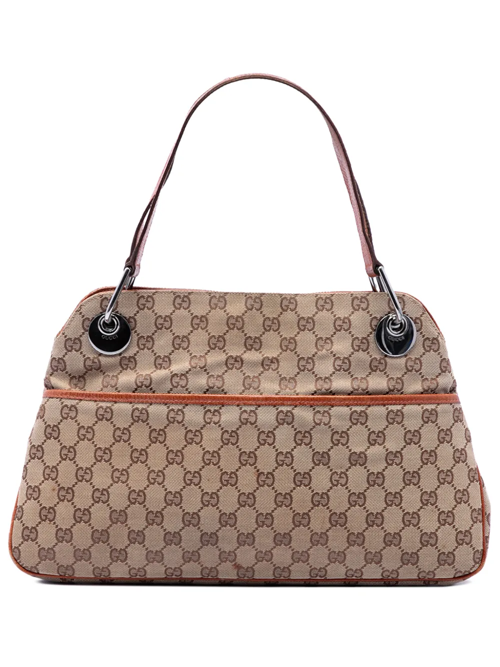 Gucci Pre-Owned 2000-2015 GG Canvas Eclipse shoulder bag - Toni neutri
