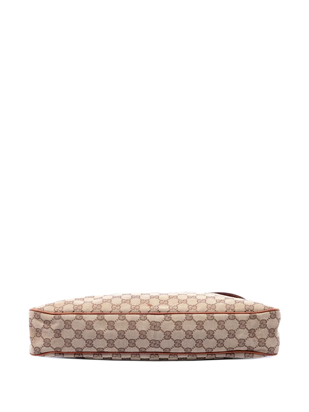 Gucci Pre-Owned 2000-2015 GG Canvas Eclipse schoudertas Beige