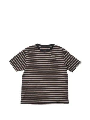 Auralee Striped short-sleeve T-shirt | Neutrals | FARFETCH