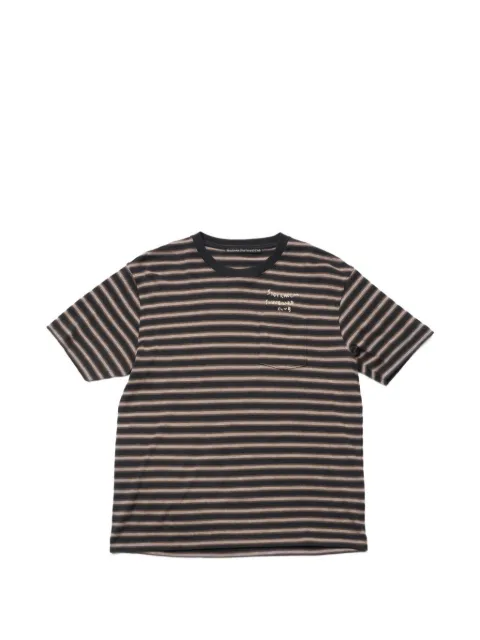 Stockholm Surfboard Club Franz striped pocket T-shirt
