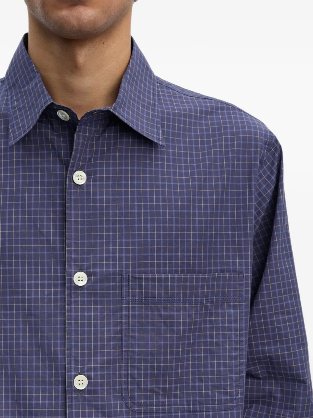 Another Aspect Another Shirt 4.0 JPN overhemd Blauw