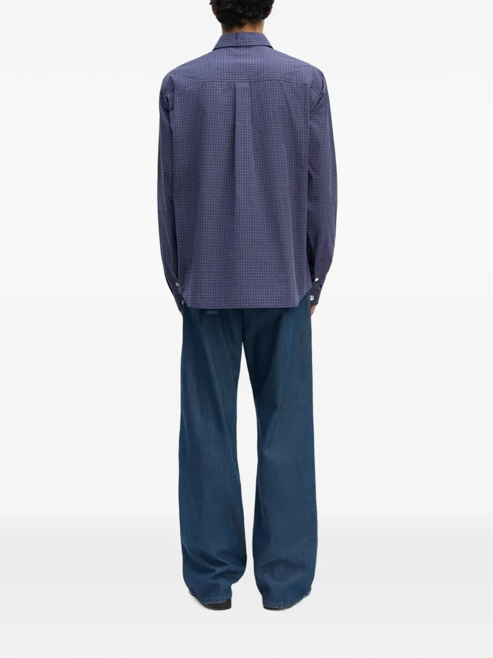 Another Aspect Another Shirt 4.0 JPN overhemd Blauw