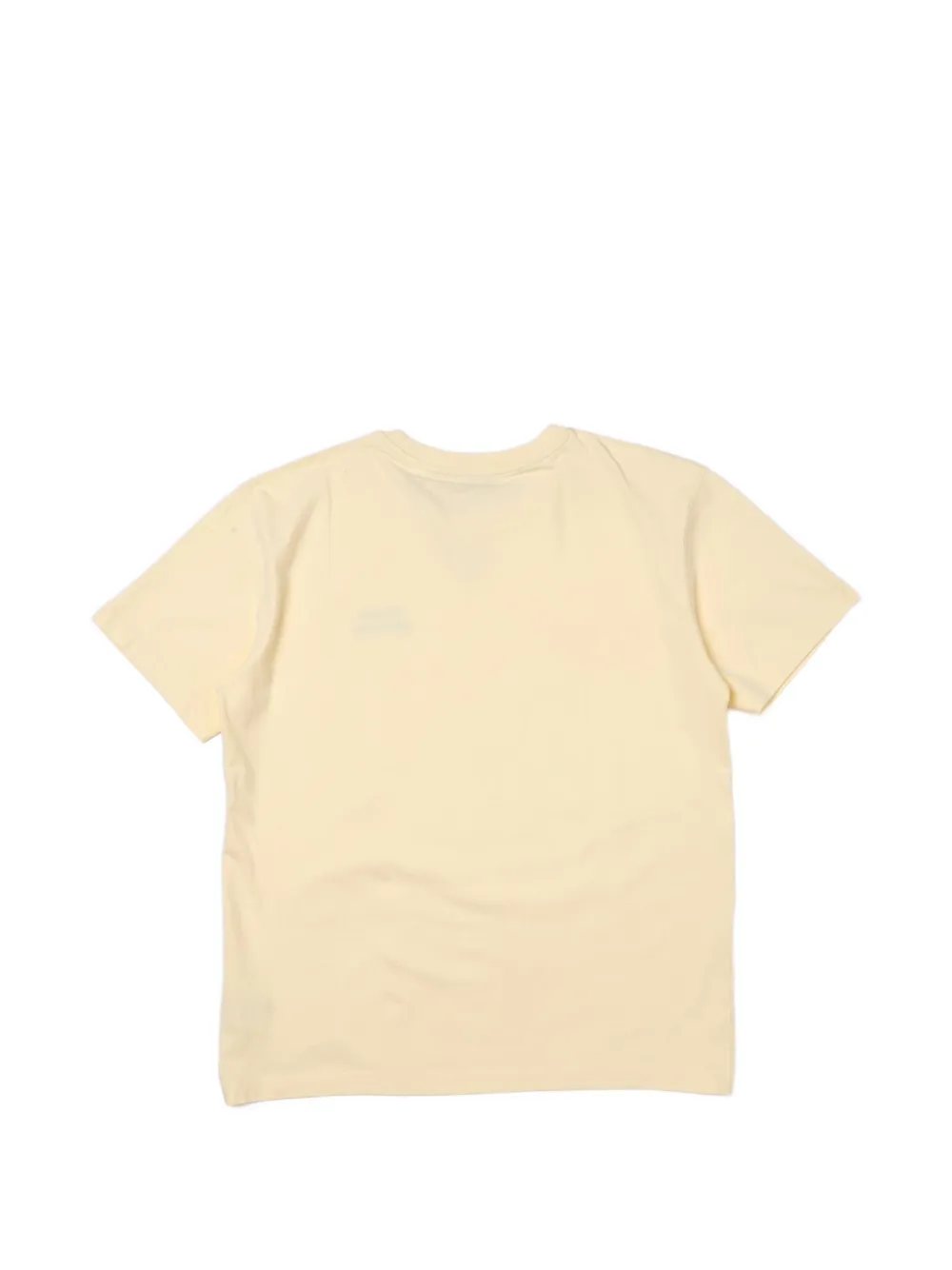 Bisous Skateboards Bisous short-sleeve cotton T-shirt Beige