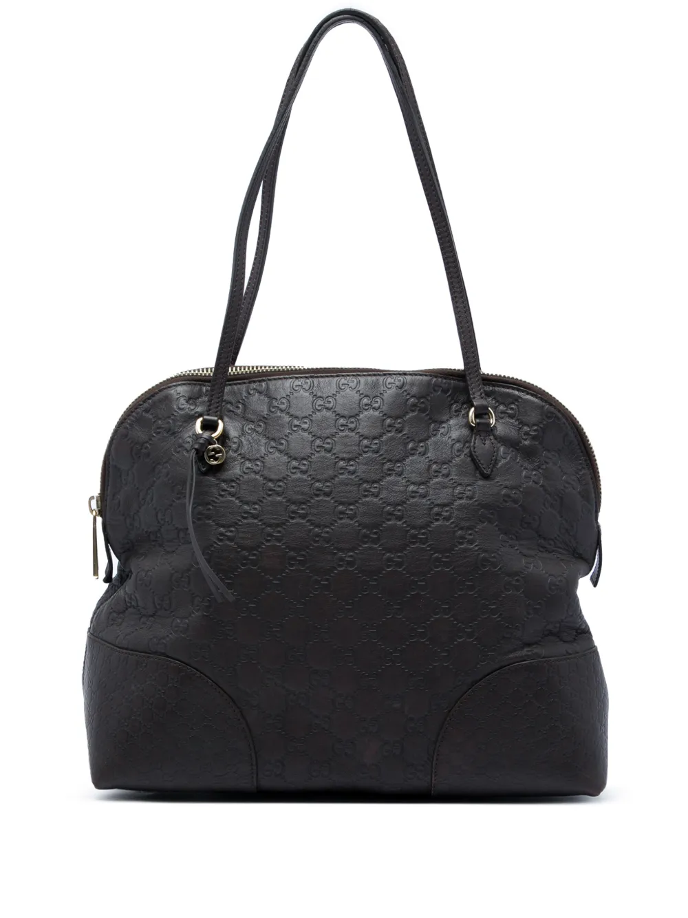 Gucci Pre-Owned Borsa tote Guccissima Bree Dome media 2016-2026 - Marrone