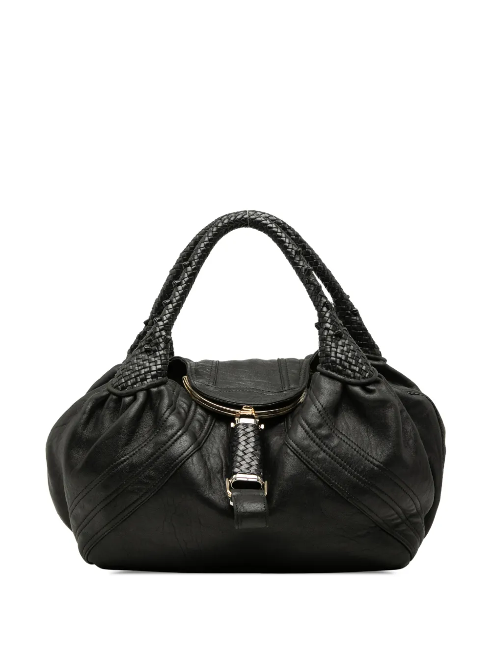 Fendi Pre-Owned 2000-2010 Leather Spy handbag - Schwarz