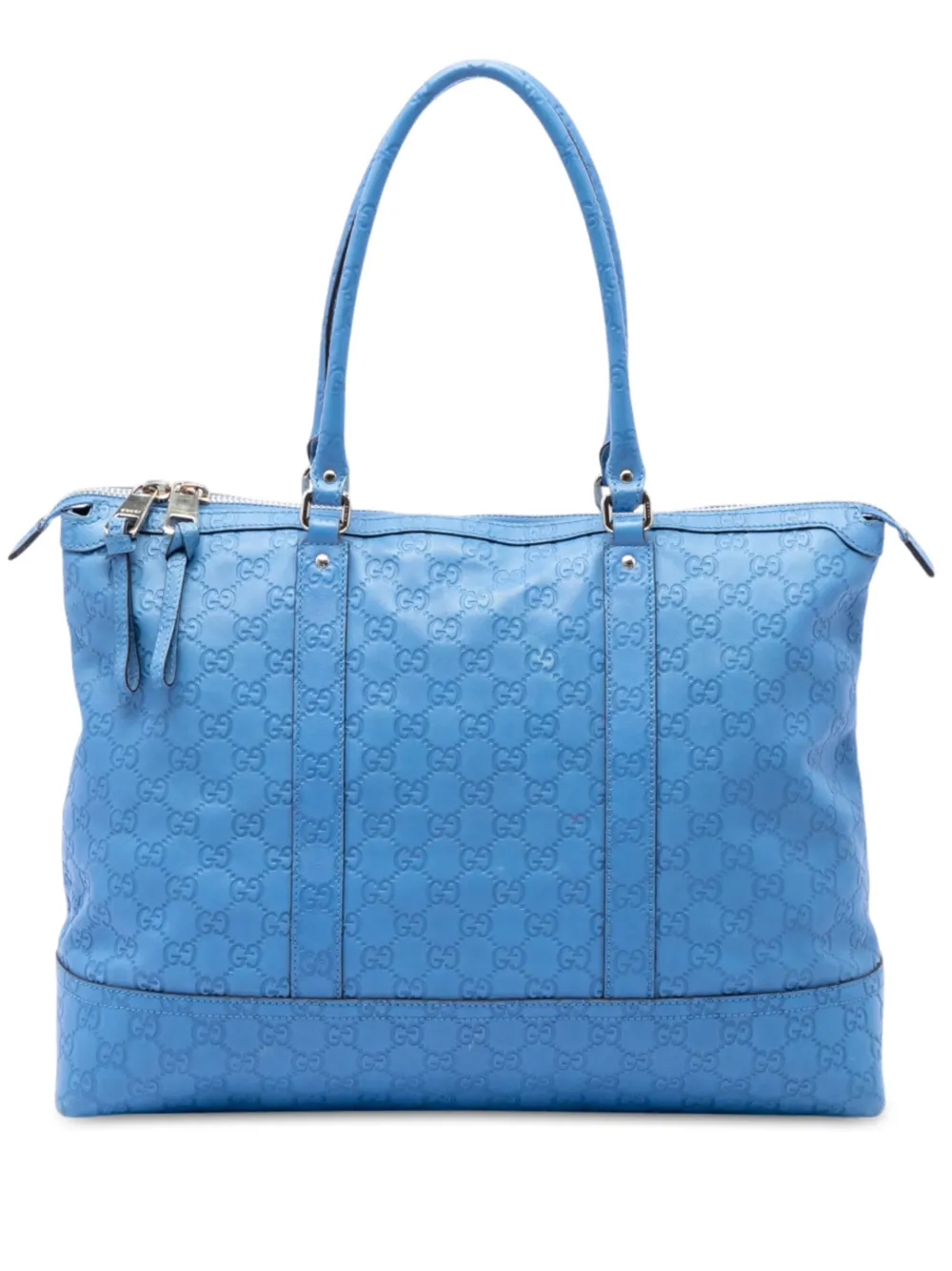 Gucci Pre-Owned 2016-2026 Guccissima tote bag - Blu