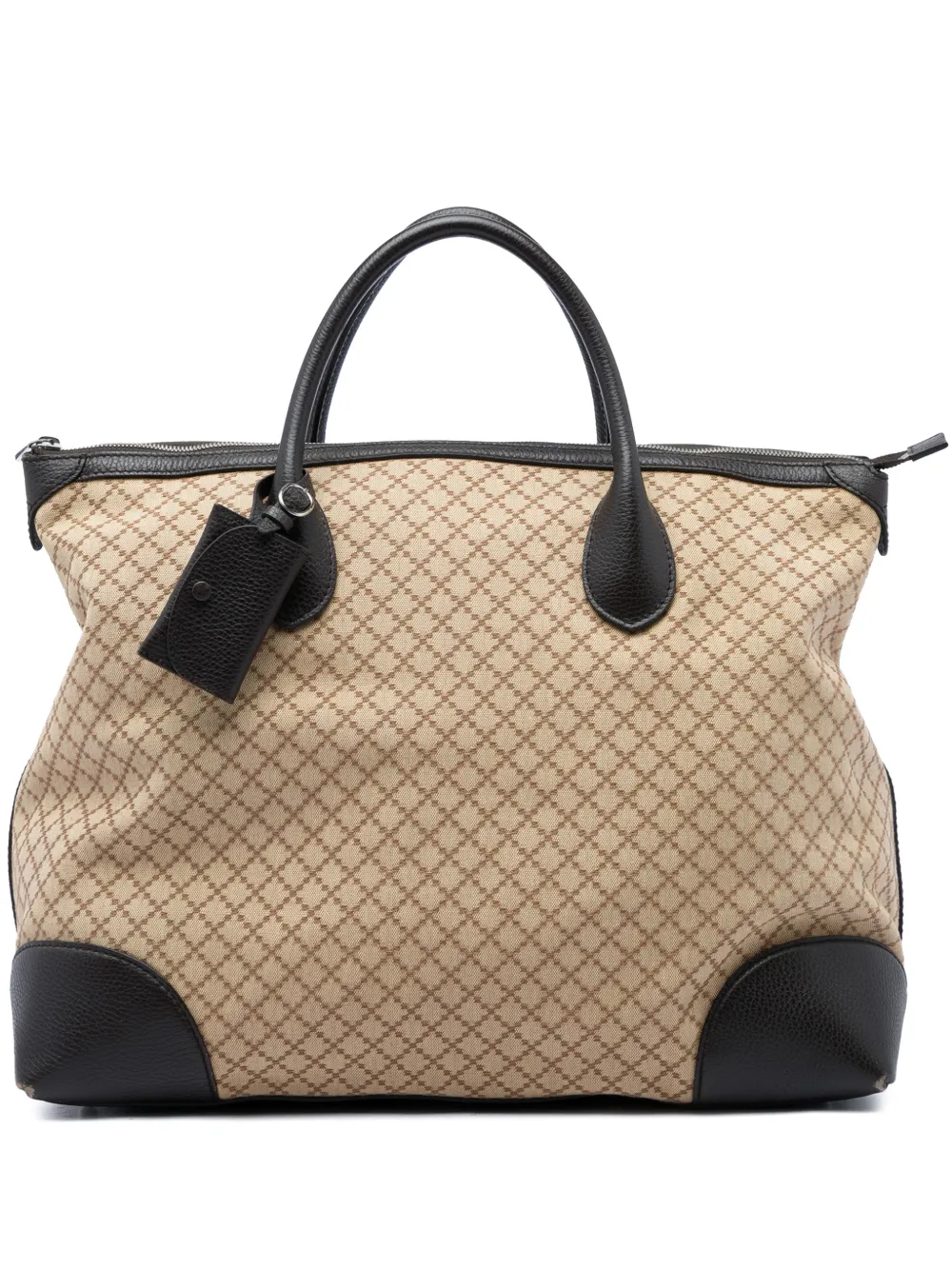Gucci Pre-Owned 2016-2026 Diamante Canvas travel bag - Nude