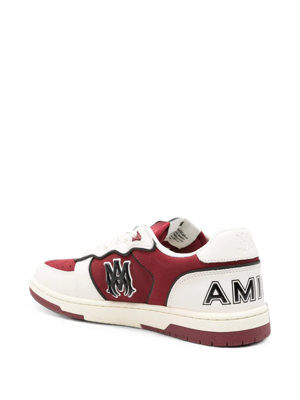 AMIRI Newport logo-patch panelled sneakers Wit