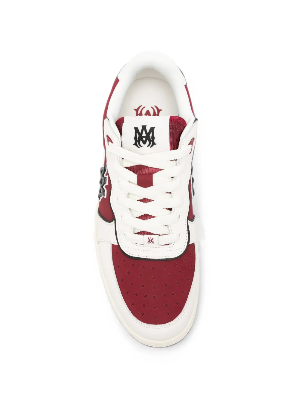 AMIRI Newport logo-patch panelled sneakers Wit