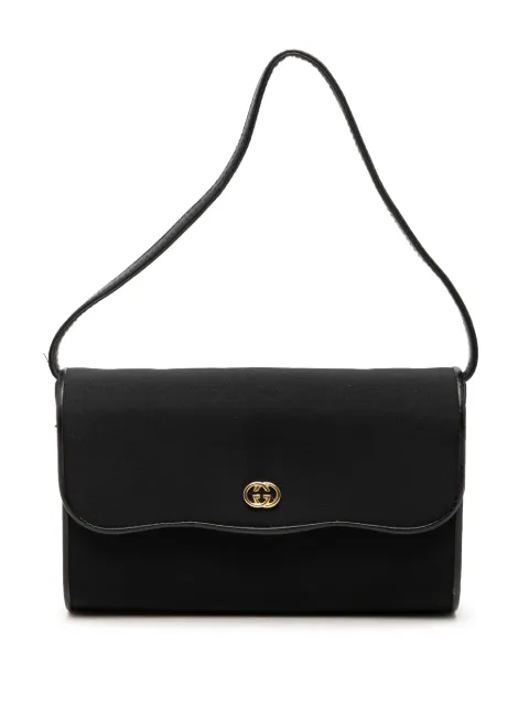 Gucci Pre-Owned 20th Century Canvas Interlocking G Chain shoulder bag