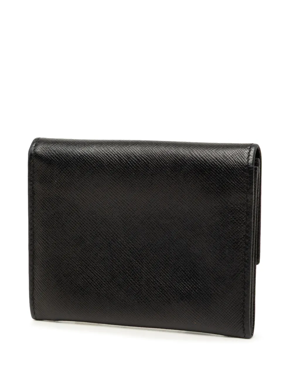 Prada Pre-Owned 2000-2013 Saffiano pasjeshouder Zwart