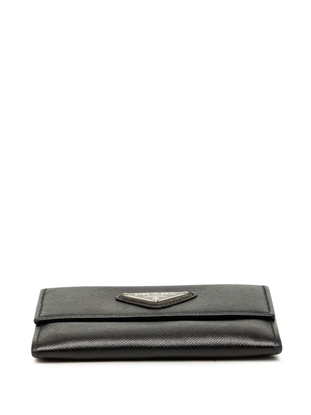 Prada Pre-Owned 2000-2013 Saffiano pasjeshouder Zwart