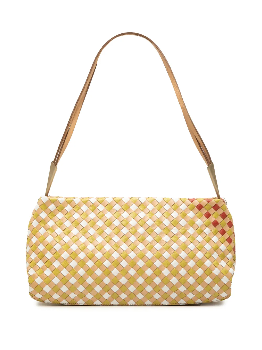 Bottega Veneta Pre-Owned 20th Century Multicolore Nappa Intrecciato shoulder bag - Toni neutri
