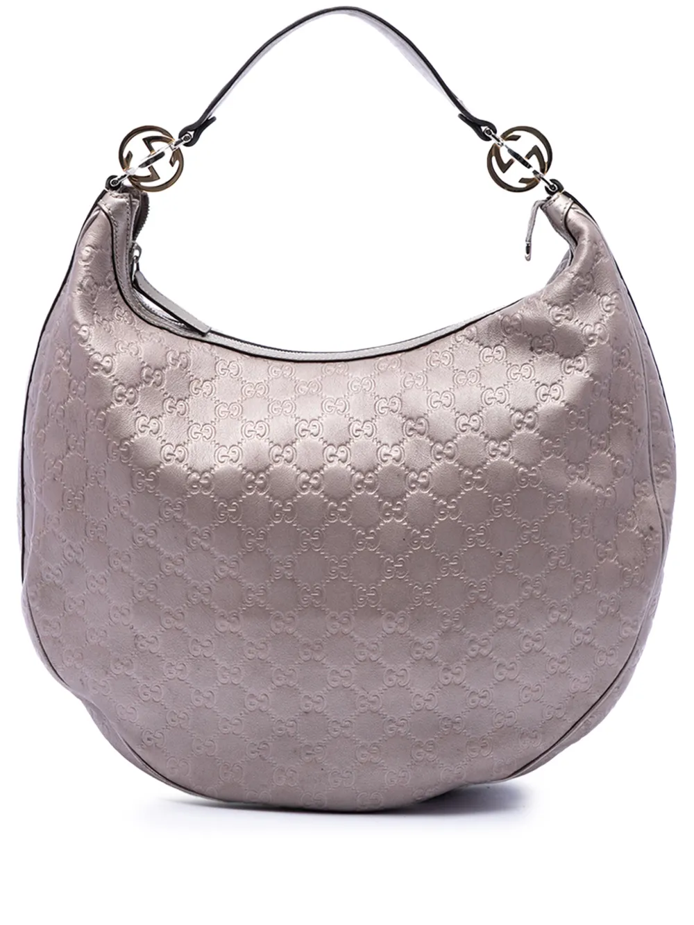 Gucci Pre-Owned Borsa passepartout Guccissima Twins grande 2016-2026 - Viola