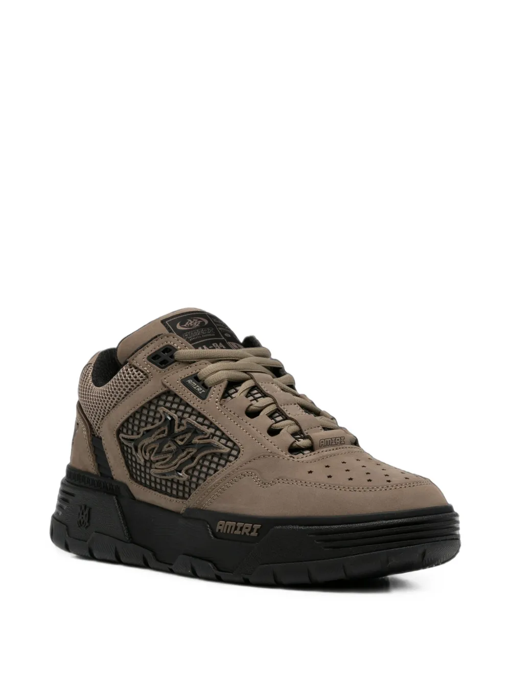 AMIRI MA-94 panelled sneakers Beige