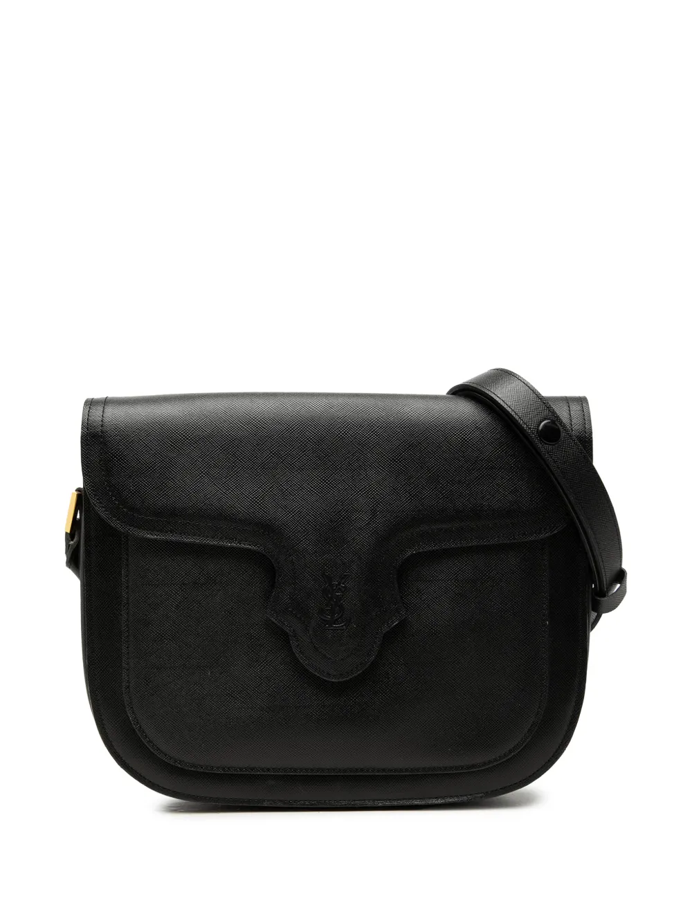 Saint Laurent Pre-Owned 20th Century Leather crossbody bag - Schwarz