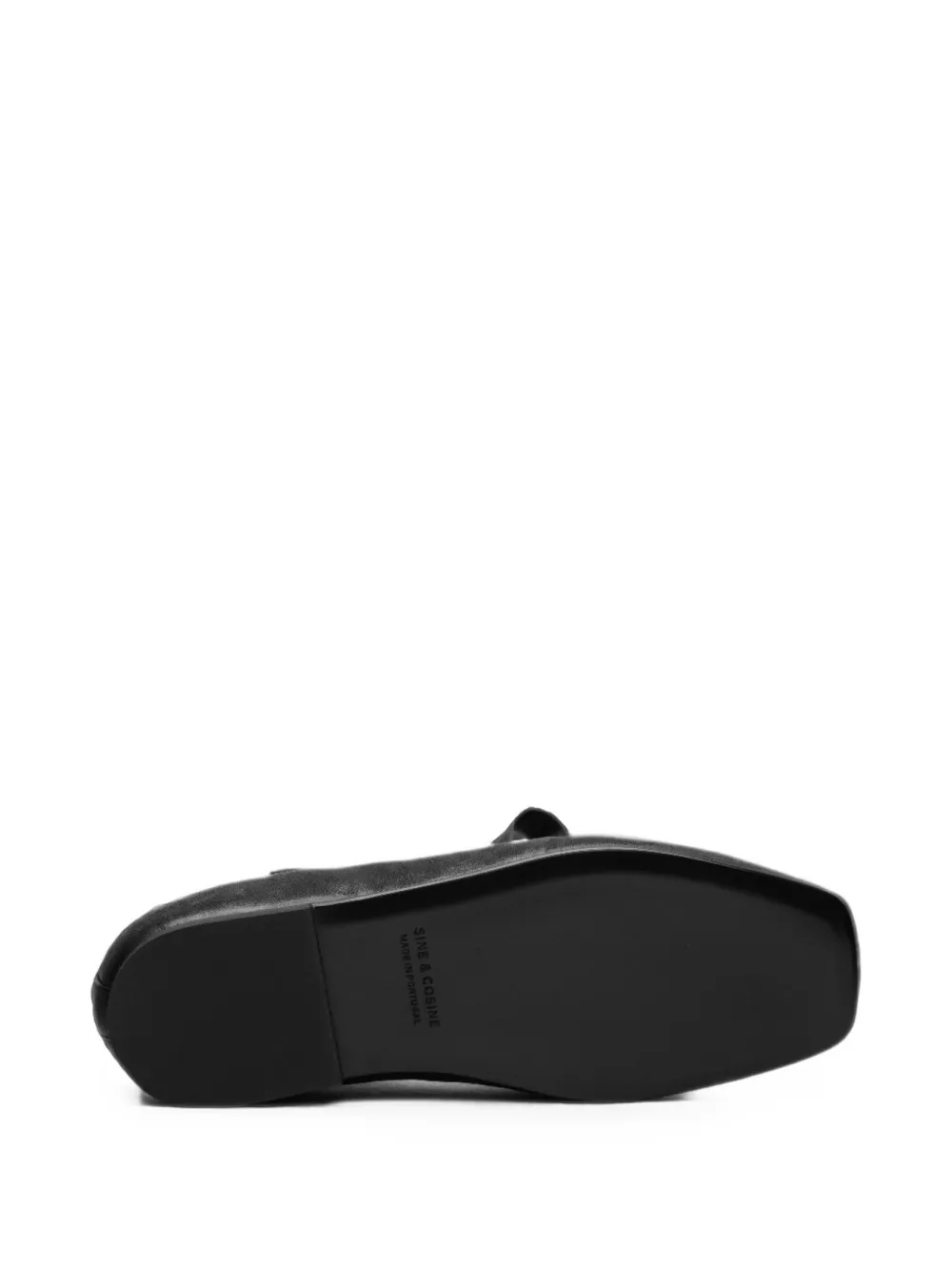 SINE & COSINE Hannes leather ballet flats Zwart