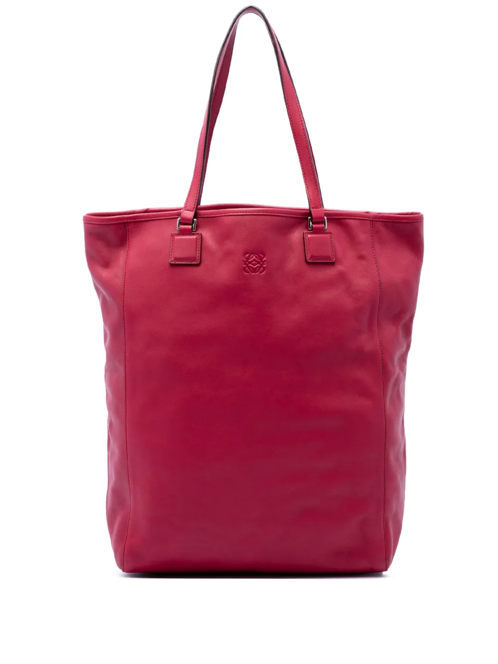 Loewe Pre-Owned 2010 Leather Anagram Shopper tote bag - Rosa