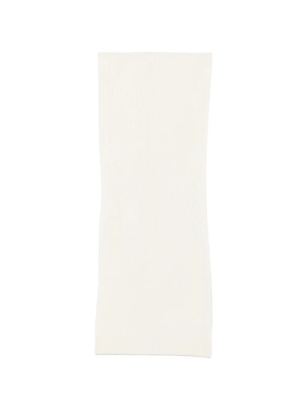 JOSEPH ribbed-knit scarf - Bianco