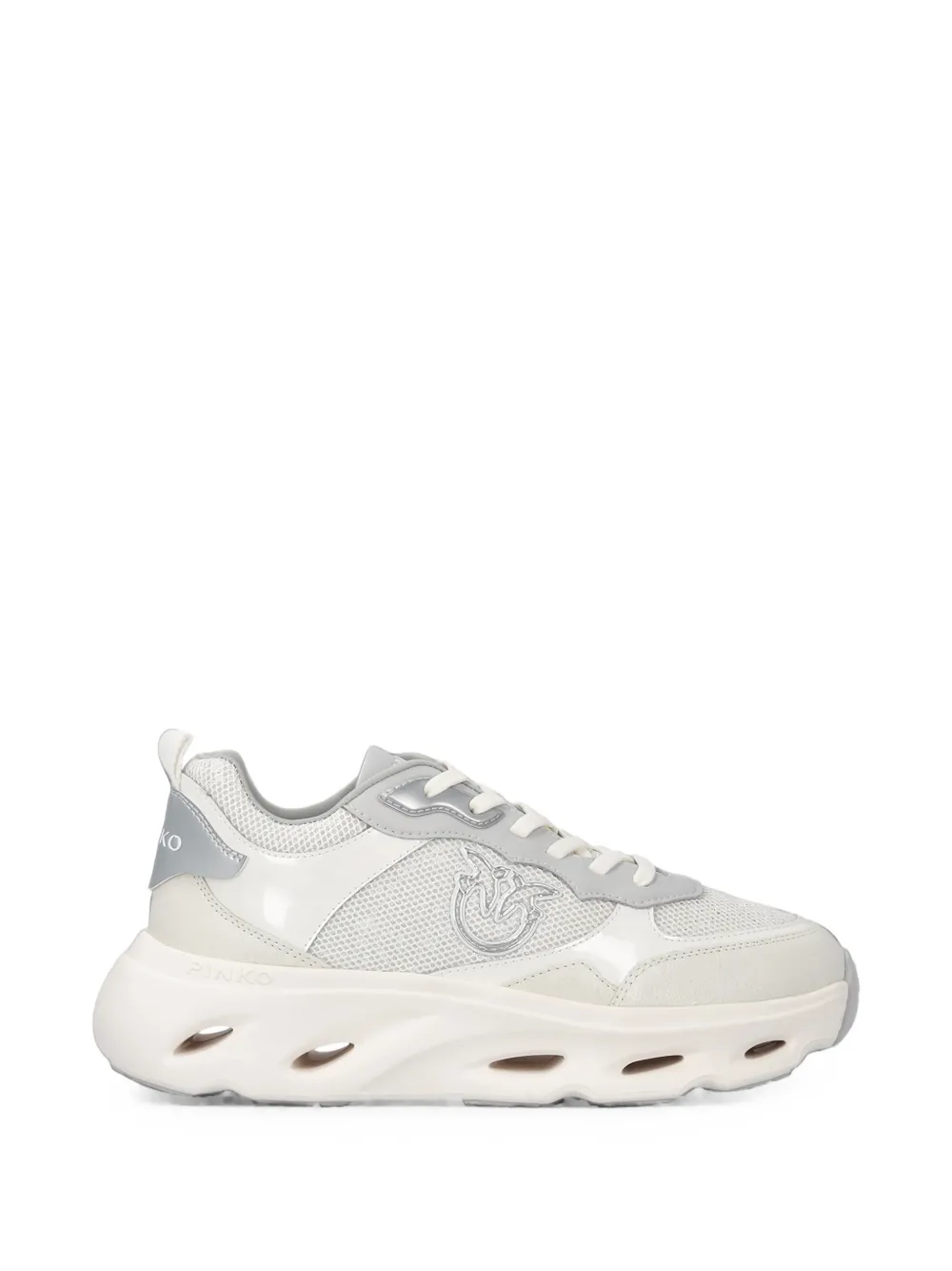 PINKO Love Birds chunky sneakers - Toni neutri