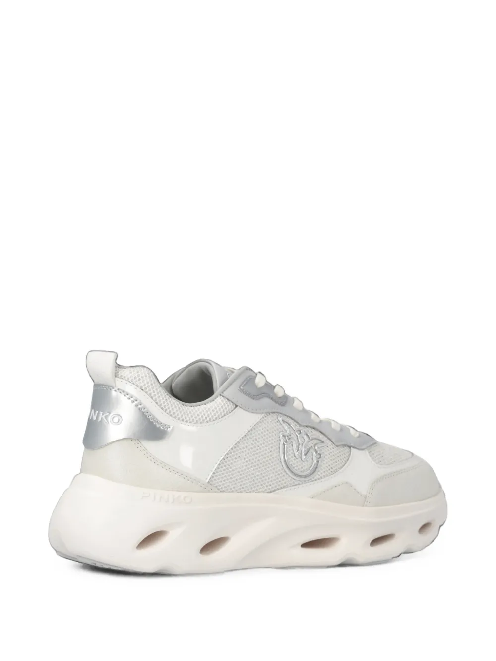 PINKO Love Birds chunky sneakers Beige