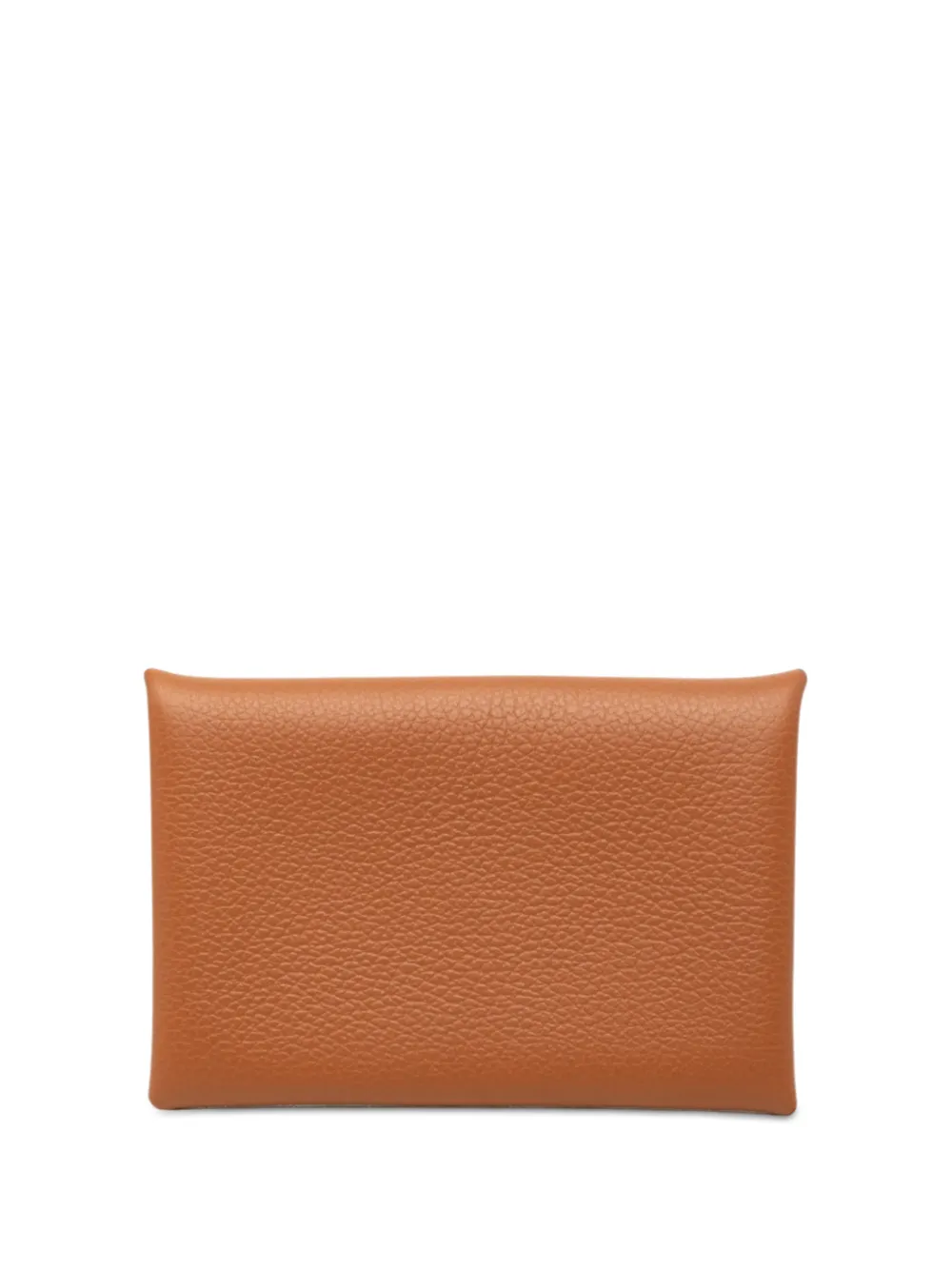 Hermès Pre-Owned Portacarte Calvi in pelle Epsom 2024 - Marrone