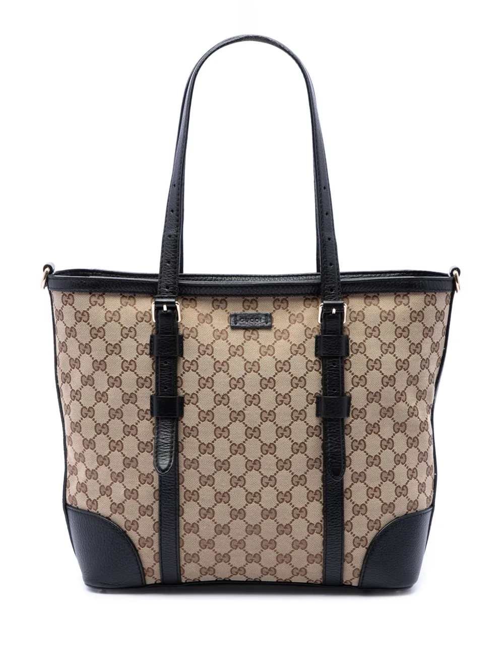 Gucci Pre-Owned 2016-2026 GG Canvas Convertible Tote satchel - Nero