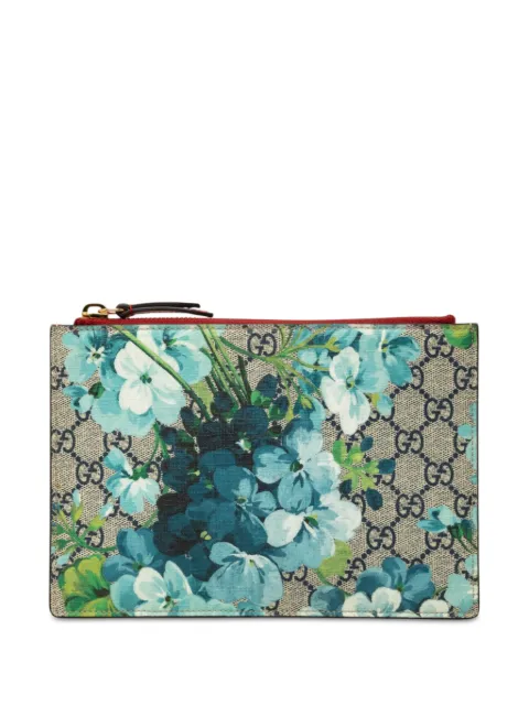 Gucci Pre-Owned 2016-2026 GG Supreme Blooms clutch bag