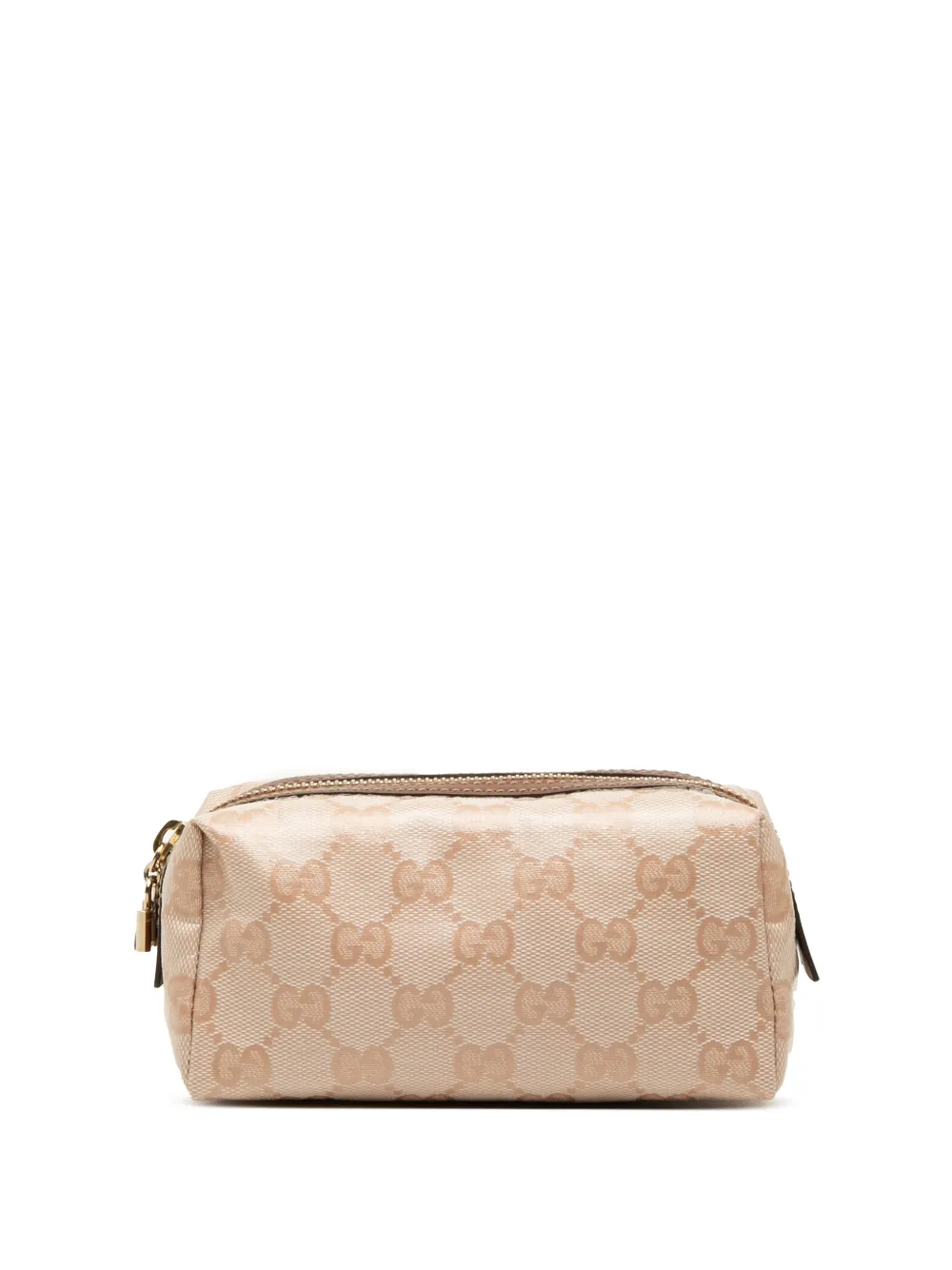 Gucci Pre-Owned 2000-2015 GG Crystal Cosmetic pouch - Toni neutri