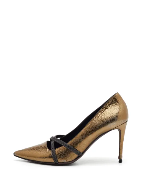 Brunello Cucinelli Vintage Monili pointed-toe pumps
