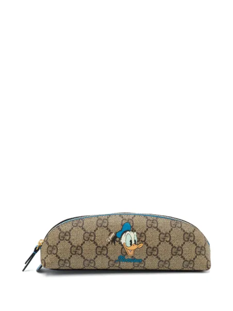 Gucci Pre-Owned x Disney Donald Duck GG Supreme pencil case