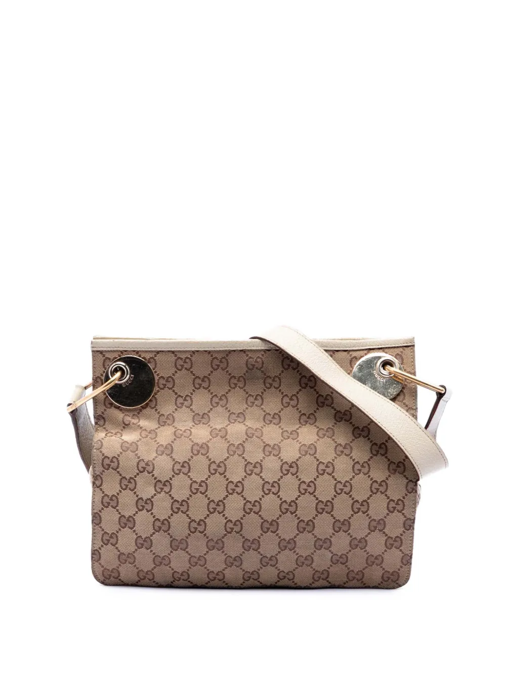 Gucci Pre-Owned 2000-2015 GG Canvas Eclipse crossbody bag - Toni neutri