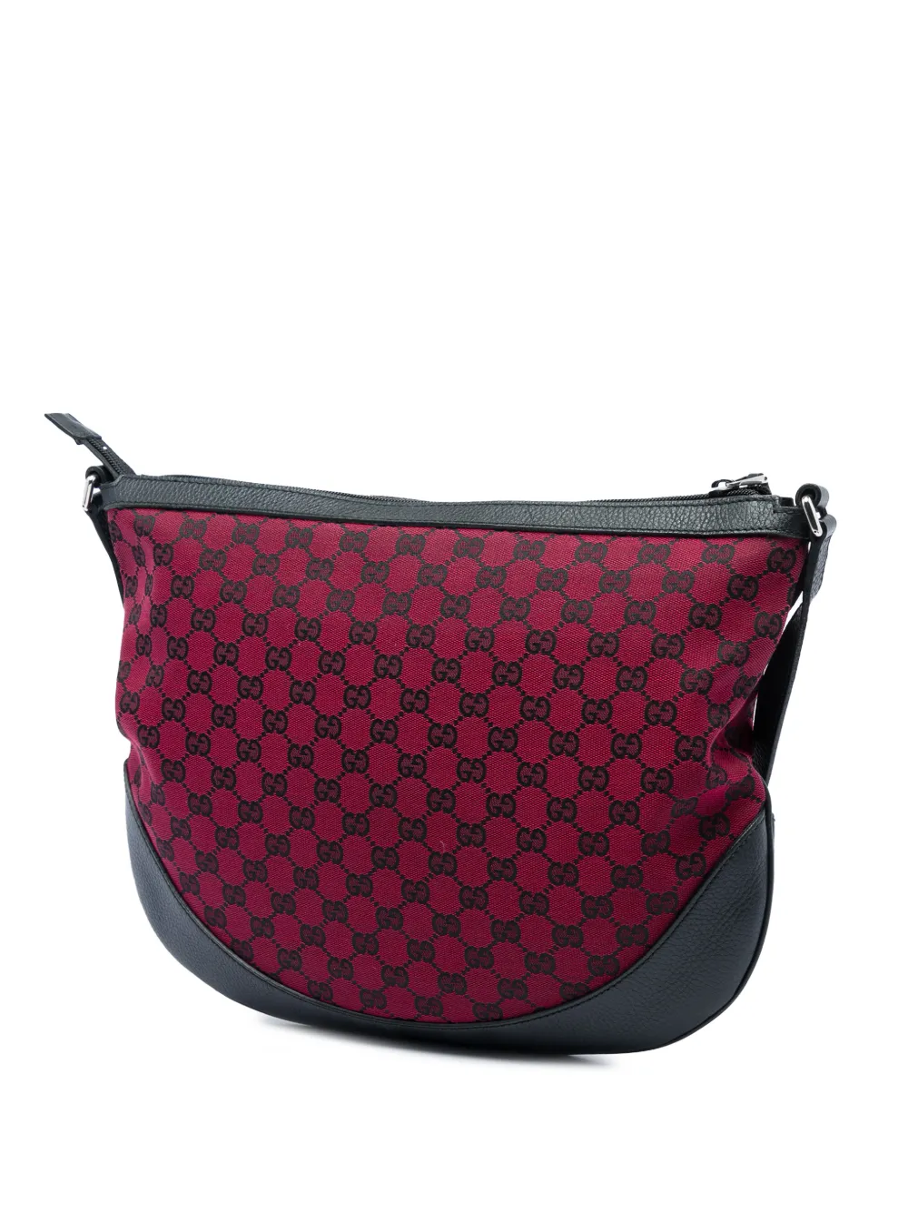 Gucci Pre-Owned 2016-2026 GG canvas crossbodytas Rood