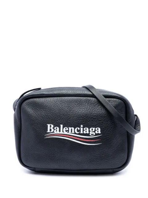 Balenciaga Pre-Owned 2018 Leather Campaign Logo Everyday Camera Bag XS crossbody bag