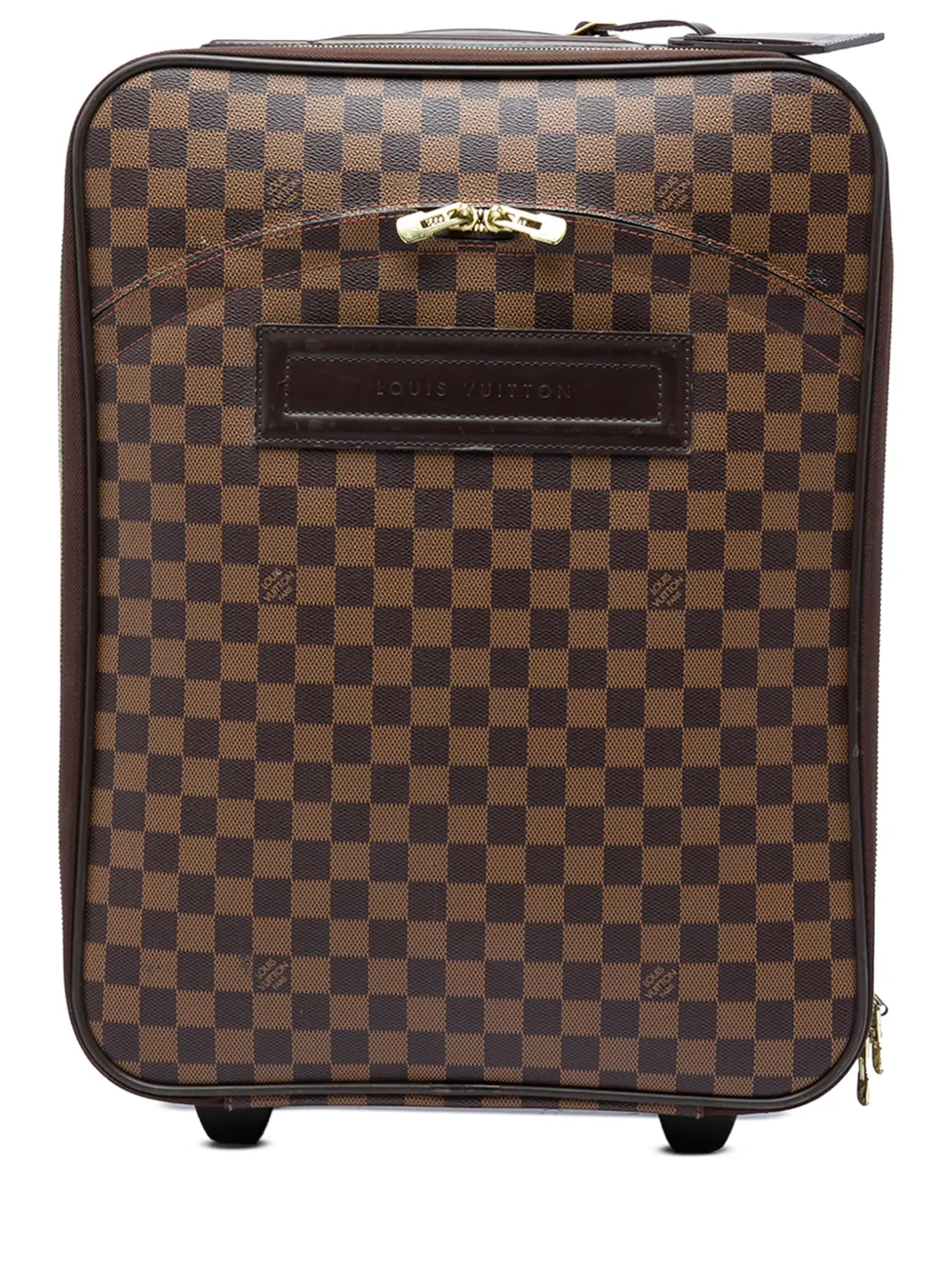 Louis Vuitton Pre-Owned 2003 Damier Ebene Pegase Legere 45 travel bag - Marrone